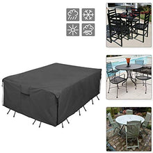 Copertura per Mobili Impermeabile Giardino Patio Mobili Cover Sedie da Tavolo da Esterno