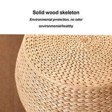 Sgabelli in Rattan Fatti a Mano, Poggiapiedi del Soggiorno, Sgabello da Tavolino da caffè alla Moda Creativa, Sgabello da Divano per La Casa, Robusto E Resistente in Rattan
