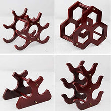 Portabottiglie per Vino Scaffale per Vino in Legno Scaffale per Vino da appoggio e da appoggio per Cucina, Sala da Pranzo, Armadio per dispensa, espositore per Bar Scaffale per Vino (Color : E)