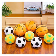 JSJJRFV Giocattoli di Peluche Bambini Creativo Imitazione Calcio Basket Peluche Cuscino ripieno Peluche Giocattoli Giocattolo Ragazzi e Ragazze Regali (Color : Football 1)
