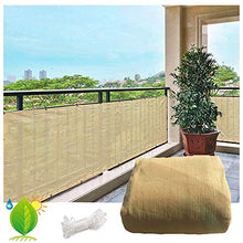 Balcone Protezione LSXIAO Schermata di Privacy del Deck Protezione Resistente al Vento E Ai Raggi UV Tessuto Traspirante in HDPE Occhiello for Schermi for Piscina E Giardino, 33 Dimensioni