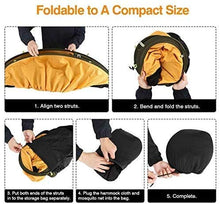 LHAHGLY Hammock Portable Tent Camping Hammock con zanzariera Multiuso Amaca Portatile Tenda oscillante per Escursioni Camping Comfort Durata hamac avec Support