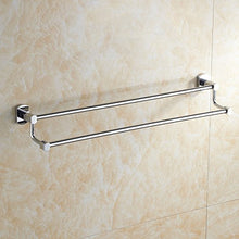 MBYW Portasciugamani Moderno Portasciugamani Elegante per Il Hardware Pendente Bagno Asciugamano in Acciaio Inox portasciugamani Asciugamano Asciugamano Appeso Doppio Asta portasciugamani Hardware