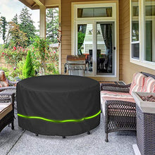 Copertura per mobili da giardino con striscia riflettente, impermeabile, antivento, resistente ai raggi UV, a prova di umidità Oxford (128 x 71 cm)