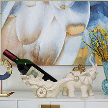 LHQ-HQ Decorazioni Arte Artigianato Elephant Ornamenti cremagliera del Vino Wine Cooler Mobile TV Regalo 2