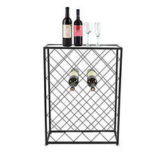 Portabottiglie per vino, espositore per vino Scaffale per vino Portabottiglie da 32 bottiglie, cucina per bar da casa