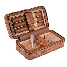 ZLMMY Cigar Humidor Cigar Box di stoccaggio - Versatile, Forte Portare-Resistente e sigillato, Molto Adatto for la Corsa