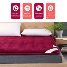 Futon - Coprimaterasso in cotone Tatami, antiscivolo, pieghevole, traspirante, per dormitorio, camera da letto, 1,8 x 2,0 m