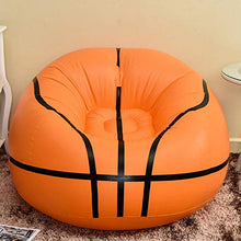 Sedia Gonfiabile all'aperto della Chaise-Lounge del sofà - sofà Gonfiabile di Forma del Modello di Pallacanestro della Sedia di Calcio, Ideale per la Camera da Letto dell'interno del Salone