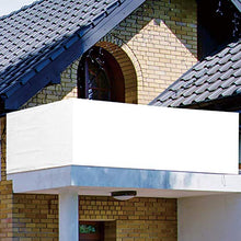Yclty Protezione della Privacy Recinzione Copertura per Balcone Frangivista E Telo Frangivento Opaco Copri Ringhiera Impermeabile Ad Occhielli Corda Inclusa