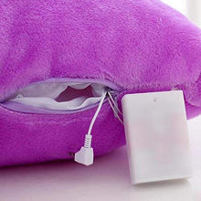 KAIKUN Cuscini Bambini Decorativi Cuscini Decorativi Bambini Simpatici Cuscini per Ragazze Cuscini Carini Cuscino Morbido per Bambini plushie Lussuoso Star,Purple