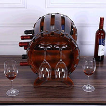 HTDZDX Wine Rack Moda Creativa Solido Wine Rack Legno Home Legno Wine Rack Rack Birra