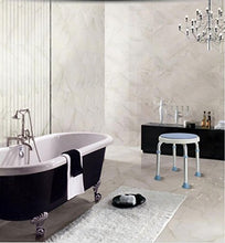 MGMDIAN Cambia Scarpe Sgabello Sgabello Quadrato Sgabello da Bagno in plastica panchetta Lavanderia Sgabello Girevole Antiscivolo Accessori da Bagno