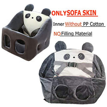 Domybest Poltroncina per Bambini Senza Riempitivo Imparare a Sedersi Poltrona per Bambini Peluche Fodera Sedia Divano per Bambini Senza Cotone Copridivano per Divano per Bambini Peluche Fai da te