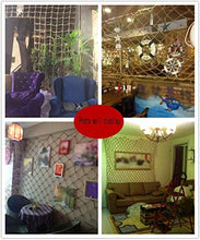 AI LI WEI Protective Net Decoration/Climbing Net Corda di Canapa Corda Decorazioni Netto Stair Protezione Net Balcone anticaduta Bambino Net Safe Net Retro Bar massimale Netto Appendere i Vestiti Net