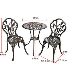 Tavolo E Sedie Da Giardino In Alluminio Pressofuso Set Da Pranzo Bistrot Allaperto Mobili Da Giardino Per Esterni Per Terrazze Di Terrazze Resistente Alle Intemperie E Senza Ruggine