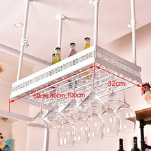 YWYW portabottiglie portabottiglie in Metallo/portabicchieri da Vino Rosso da Appendere/portabicchieri da Appendere a Testa in Giù/portabottiglie da casa Creativo/portabottiglie da Appendere (Dim