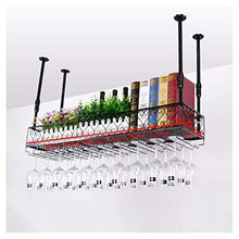 ZZSJC Creativo d'attaccatura del Supporto di Vetro, attaccatura del Supporto di Calice, Wine Rack, Bancone Upside Supporto di Vetro di Vino di Down, Adatta for Bar, ristoranti, cucine