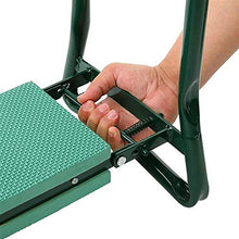 Panca pieghevole 2 in 1 da giardino multifunzionale da giardinaggio con addensare e allargare morbido cuscinetto in ginocchio per padre madre anziano