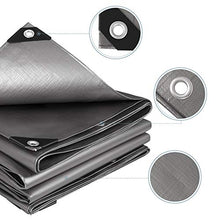 Laneetal Telone Impermeabile per Esterno PE 4x8m 280g/m² Rinforzato con Occhielli Copertura per Mobili Camion Piscina Corda di 16 cm