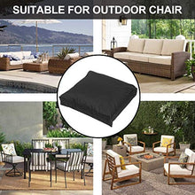 Wosume 【𝐏𝐫𝐢𝐦𝐚𝒗𝐞𝐫𝐚 𝐕𝐞𝐧𝐝𝐢𝐭𝐚】 Copertura Protettiva per Sedia, Copertura Antipolvere per Sedia Traspirante, Panno Oxford 600d Facile da trasportare per Sedia Pieghevole(Black)