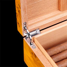 Humidor 50 Cigar Capacity - Scatola Per Sigari Humidor Con Umidificatore E Igrometro - Humidor Desktop