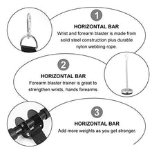 BESPORTBLE Avambraccio Polso Dispositivo di Addestramento LAT Pull Down Bar Tricipiti Pulldown Bar Cuscinetto di Peso Corda per La Forza del Braccio di Formazione Attrezzature per Il Fitness