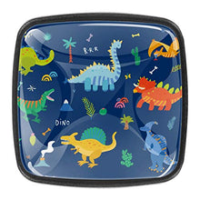 Cartoon dinosauro (2) 4 PCS Pomelli per Porta, Pomolo per Mobile, Pomelli per Mobili con Viti, Maniglia per Armadietto, Pomelli per Porta, Pomelli per Cassetti per Porta, Armadio, Cassetto e Credenza