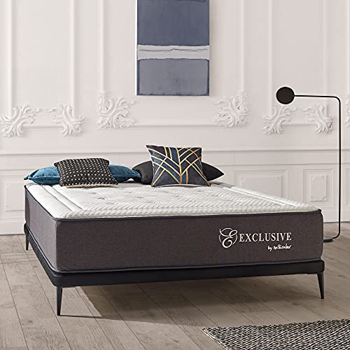 Naturalex | Exclusive | Materasso Matrimoniale 160x200 cm | Gamma Hotel Extra Comfort | Gran Spessore 30 cm | Sostegno Migliorato Memory e Lattice con Adattamento Progressivo | Altamente Ventilato