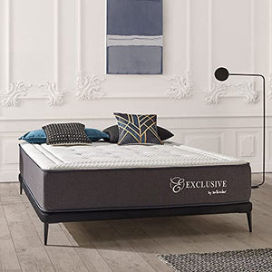Naturalex | Exclusive | Materasso Matrimoniale 160x200 cm | Gamma Hotel Extra Comfort | Gran Spessore 30 cm | Sostegno Migliorato Memory e Lattice con Adattamento Progressivo | Altamente Ventilato