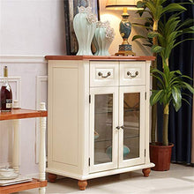 GFBVC Credenza Buffet Credenza, Cucina Governo di immagazzinaggio, Consolle Credenza con cassetto, Ingresso e Dining Room Furniture (Color : White, Size : 80x45x100cm)
