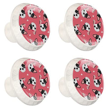 Maniglie per cassetti Manopole per cassetti Manopole rotonde Confezione da 4 per armadietto, cassetti, cassettiere, cassettiere ecc. Cane