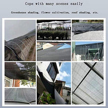 HTL Durevole 8-Pin Shading Net, Ispessito Shading Panno, Usato per Ombreiatura e Isolamento Termico Del Tetto, Balcone e Piscina. L'Ombreiatura Tasso È Del 90%,Nero,5M * 5M