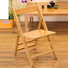 JCXOZ-Sedia Pieghevole Legno Solido Sedia Pieghevole, Piccola Panca Semplice Sedia Sedia da Pranzo Sgabello da Giardino Mobili da Giardino