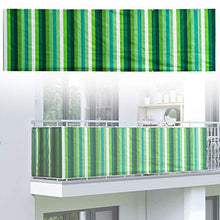 Frangivista Balcone, Telo Frangivista Recinzione Giardino, Telo Copertura Frangivista Frangivento per Ringhiera UV Poliestere Impermeabile Recinzione per Balcone per Privacy,0.5 * 7.5m