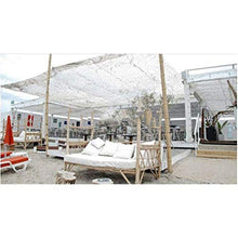 Rete Mimetica Militare Camouflage Ombreggiante Rete mimetica bianca 3m X 4m Esercito leggero Camo Rete for giardino Terrazza Gazebo Balcone Pergola Decorazione Resistente Riparo campeggio Woodland Cam