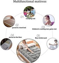 YAHAO Giapponese Pieghevole Materasso Letto Futon,Materasso Tatami,Cashmere di Giapponese Materasso A Pavimento Pieghevole Inverno Morbido Addensare Materasso Futon per Camera,Yellow-100 * 200cm