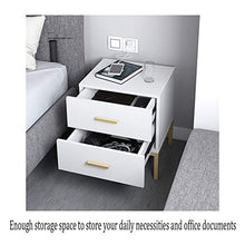 Comodini Camera Locker, Camera da Letto, Soggiorno Locker, Living Room Divano Fianco del Mobile (Color : White)
