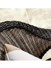 XinQing-Sedia a Dondolo Sedia a Dondolo all'aperto reclinabile, Telaio in Lega di Alluminio, Sedia retrò PE Rattan, Adatta per Giardino, terrazzo, Cortile 60x86x89cm