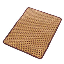 Cane Cool Pad Estate Samoi Golden Retriever Medium Large Dog Rattan Pet Mat Raffreddamento,Brown-145 * 110cm