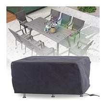 YJFENG Coperture per Mobili da Giardino, Extra Grande Set di Mobili per Esterni, con Coulisse con Alamari Tessuto Oxford 600x300D, A Prova di Polvere Impermeabile