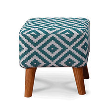 Sgabello Ottomano Divano Panca, Sgabello Comodino Camera da Letto Risparmio di Spazio Sedia Poggiapiedi (Size:One Size; Color:A)