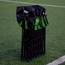 Quickplay PRO Panca Pieghevole [Singolo] | Panchina Sportiva con Copertura | 2 Anni di Garanzia | Il costruito per durare panchina della Squadra Sportiva (6 Posti)