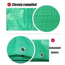 MTYLX Outdoor Multifunzionale Incatramata, Addensare Telo Impermeabile per Tende da Sole Tenda Rip-Resistant Shed Panno Antipioggia,3Mx4M,3Mx4M