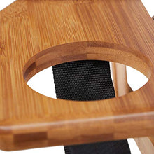 Relaxdays, Rosso Set 2 sedie, Sdraio Mare con Porta bevande, in Bambù, Braccioli, Richiudibile, Poliestere