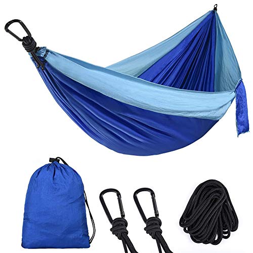 Amaca Amache Da Campeggio Con Fibbie Corde Borsa Mobili Tempo Libero Dormire Letto Sospeso Nylon Dormire All'aperto Letto Altalena Sospeso