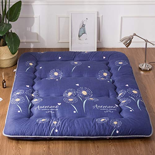 lovehouse Dormire Tatami stuoia, Spesso Morbido Folding Futon Materasso Topper Giapponese Cuscino Quilting Letto, Materasso dormitorio étudiant- 200 x 220 cm (79 x 87inch)