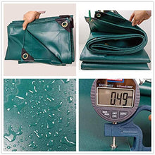 Grande tela cerata resistente, teloni, tessuto per tenda da sole impermeabile resistente allo strappo in poliestere ad alta densità in PVC - Merci, giardino, telo copri ombrellone per auto, 3,8 volte;