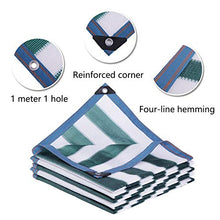Senza marchio DANDAN Net Ombra Fashion Villa Ombra Net Criptata Ispessita Anti-Aging Capannone Tetto Ombreggiatura/Ombreggiatura Verde Scuro Four Lines Reinforcement 8 Pin (Size : 8 * 8m)