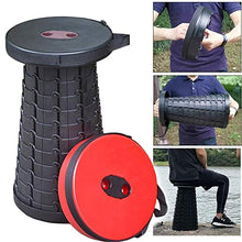 Sooiy Sgabelli Pieghevoli retrattili Portatili robusti, regge Fino a 330 libbre, Altezza Regolabile, Sgabello Pieghevole da Giardino da Pesca da Viaggio all'aperto
